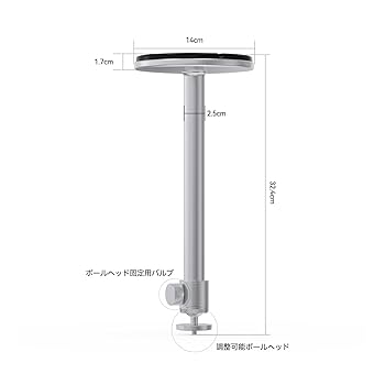Amazon.co.jp: Wanbo プロジェクター 天吊り金具 1/4インチネジ